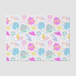 水の色カラフルダービージェリーズ&ハット 薄葉紙