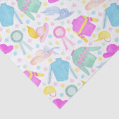 水の色カラフルダービージェリーズ&ハット 薄葉紙 (詳細)