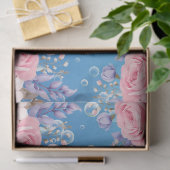 水の色カラフルフローラウミガメのデカップージ 薄葉紙 (ギフト)