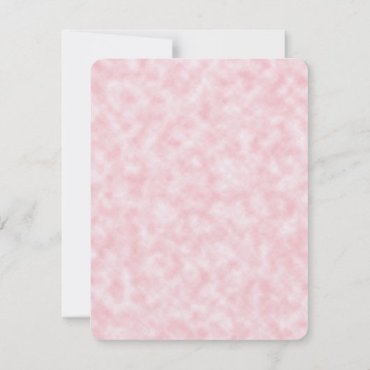 水の色カラフルフローラスクエアウェディング招待 招待状 (裏面)