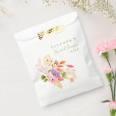 水の色カラフルフローラブランチ泡立つシャワー フェイバーバッグ (封をした状態)