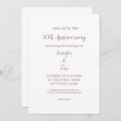 水の色カラフル名前を追加文字編集可能 招待状 (正面/裏面)