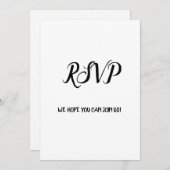 水の色カラフル名前を追加文字編集可能 招待状 (正面/裏面)