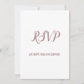 水の色カラフル名前を追加文字編集可能 招待状 (正面)