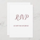 水の色カラフル名前を追加文字編集可能 招待状 (正面/裏面)