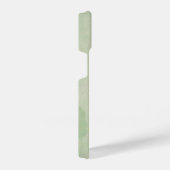 水の色カリフォルニアポピーワイルドガーデンフラワー iPhoneケース (右側面)