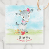 水の色ガールヤギ農場ありがとう フェイバータグ (裏面)