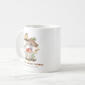 水の色キノコ赤ちゃんシャワーコーヒーマグ | ウィーム コーヒーマグカップ (正面左)