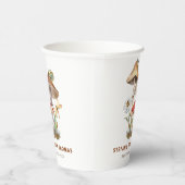 水の色キノコ赤ちゃんシャワー紙カップ | ウィーム 紙コップ (右)