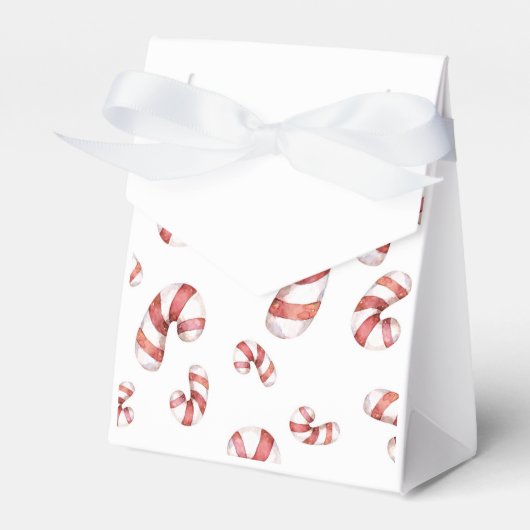 水の色キャンディーキャンセクリスマス フェイバーボックス (正面サイド)