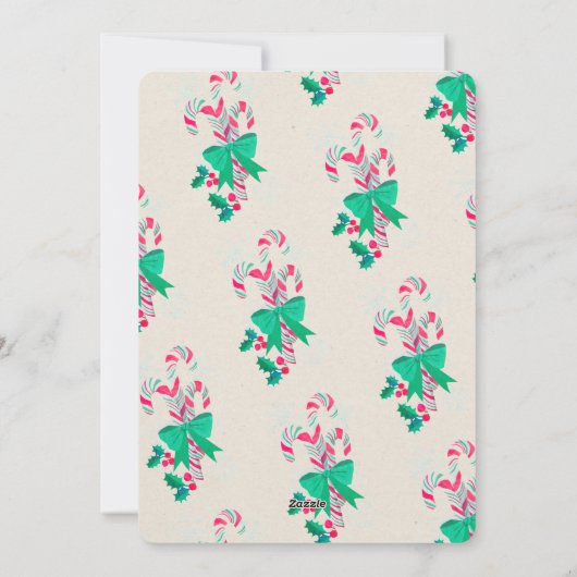 水の色キャンディーケーン1枚の写真 シーズンカード (裏面)