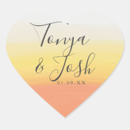 水の色キャンディーコーンハロウィン結婚ズ ハートシール