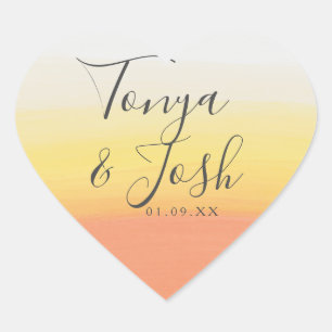 水の色キャンディーコーンハロウィン結婚ズ ハートシール