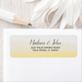 水の色キャンディーコーンハロウィン結婚ズ ラベル (インサイチュ)