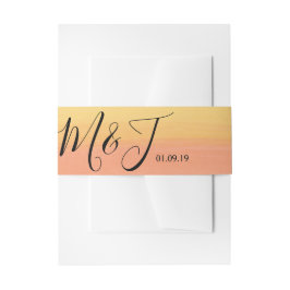 水の色キャンディーコーンハロウィン結婚ズ 招待状ベリーバンド