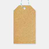 水の色クマありがとう ギフトタグ (裏面)