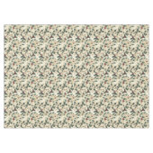 水の色クラシックのクリスマスホリーベリーのミュート テーブルクロス (正面(横))