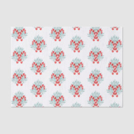 水の色クリスマスキャンディーケーンガーランド 薄葉紙