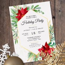 水の色クリスマスグリーン+金ゴールドホリデーパーティー