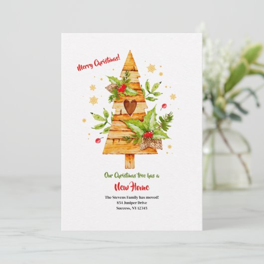 水の色クリスマスツリーの移動のお知らせ 案内状 (スタンド正面)