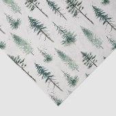 水の色クリスマスツリーホリデーパターン 薄葉紙 (詳細)