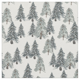 水の色クリスマスツリー冬ワンダーランドヤード ファブリック