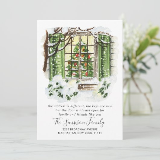 水の色クリスマスドアの動きのお知らせ 案内状 (スタンド正面)