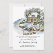 水の色クリスマスドアの動きのお知らせ 案内状 (正面)