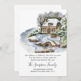 水の色クリスマスドアの動きのお知らせ 案内状