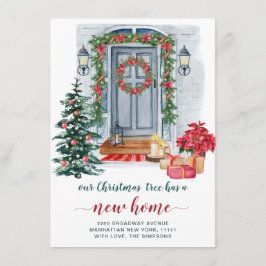 水の色クリスマスドアの動きのお知らせ 案内状