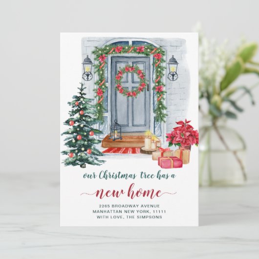 水の色クリスマスドアの動きのお知らせ 案内状 (スタンド正面)