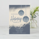 水の色クリスマスボールホリデーパーティー 招待状 (スタンド正面)