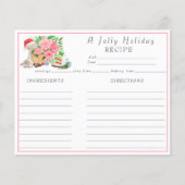 水の色クリスマスミキサーとホリデーデザート (正面)