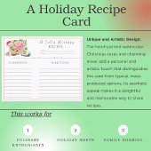 水の色クリスマスミキサーとホリデーデザート