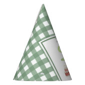 水の色クロコダイル1日の誕生日 パーティーハット (左)