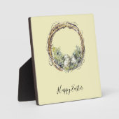 水の色グラフ素朴ィン&エッグネストイースター フォトプラーク (正面)