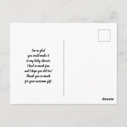 水の色コアラ可愛いママとベビーありがとう ポストカード (裏面)