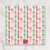 水の色コケットボウクリスマスツリー フェイバータグ (裏面)