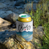 水の色ゴールデンマウン結婚ズの応援を愛する 缶クーラー