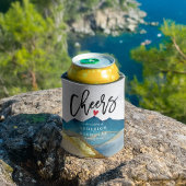 水の色ゴールデンマウン結婚ズの応援を愛する 缶クーラー