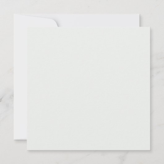 水の色サファリ動物の赤ちゃんシャワー 招待状 (裏面)