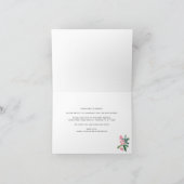 水の色サボテン引っ越しました新しい家かわいい動き 案内状 (内部)