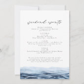 水の色サンオーガスティンフロリダスカイラインビーチ 招待状