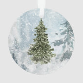 水の色サンタヴィツラボルドッグカラシソニティ オーナメント (裏面)