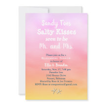 水の色サンディ足指リハーサルディナーサンセット