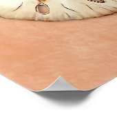 水の色サンドドルオンビーチ ポスター (角)