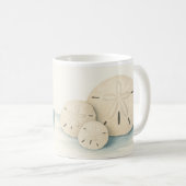 水の色シェルマグ – 穏やかな沿岸スタイル コーヒーマグカップ (正面右)