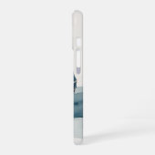 水の色シェルiPhone / iPadケース iPhone 16ケース (左側面)