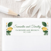 水の色シチリアレモン ラベル (インサイチュ)