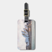 水の色シドニー旅行先ラゲッジタグ ラゲッジタグ (正面縦)